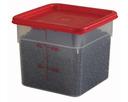 Cambro Translucent CamSquares Food Storage Containers,  6 Quart -- 6 per case