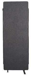 Luxor Slate Gray RECLAIM Acoustic Room Dividers with Expansion Panel, 24 x 1.25 x 66 inch Height