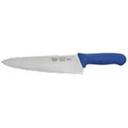 Winco Stal Chefs Knife with Blue Polypropylene Handle, 10 inch -- 6 per case.