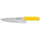Winco Stal Chefs Knife with Yellow Polypropylene Handle, 10 inch -- 6 per case.