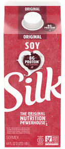 WhiteWave Silk Original SoyMilk, 128 Ounce -- 4 per case.