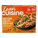 Garlic Sesame Asian Style Noodles with Beef
