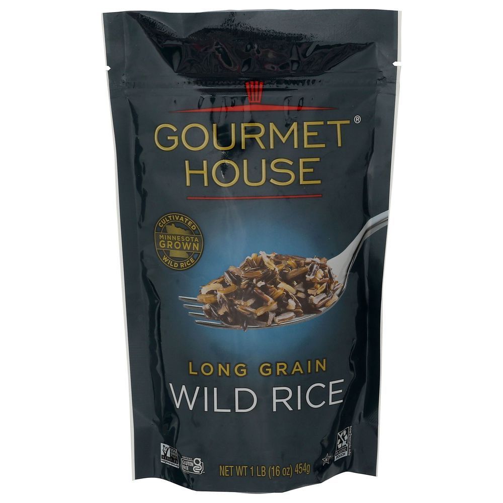 Gourmet House Long Grain Wild Rice, 16 Ounce -- 8 Per Case