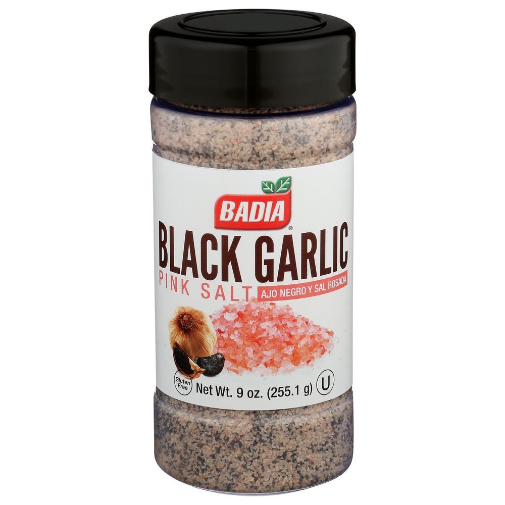 Badia Black Garlic Pink Salt, 9 Ounce -- 6 Per Case