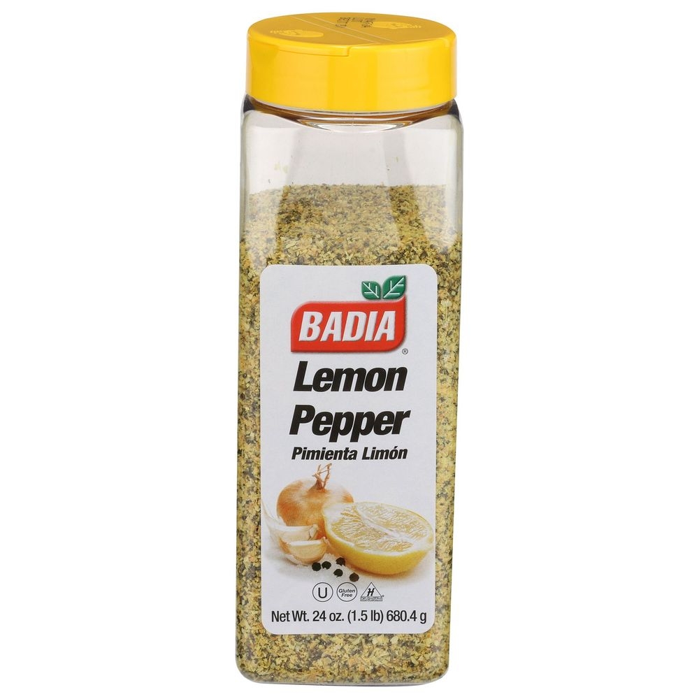 Badia Lemon Pepper, 24 Ounce -- 6 Per Case