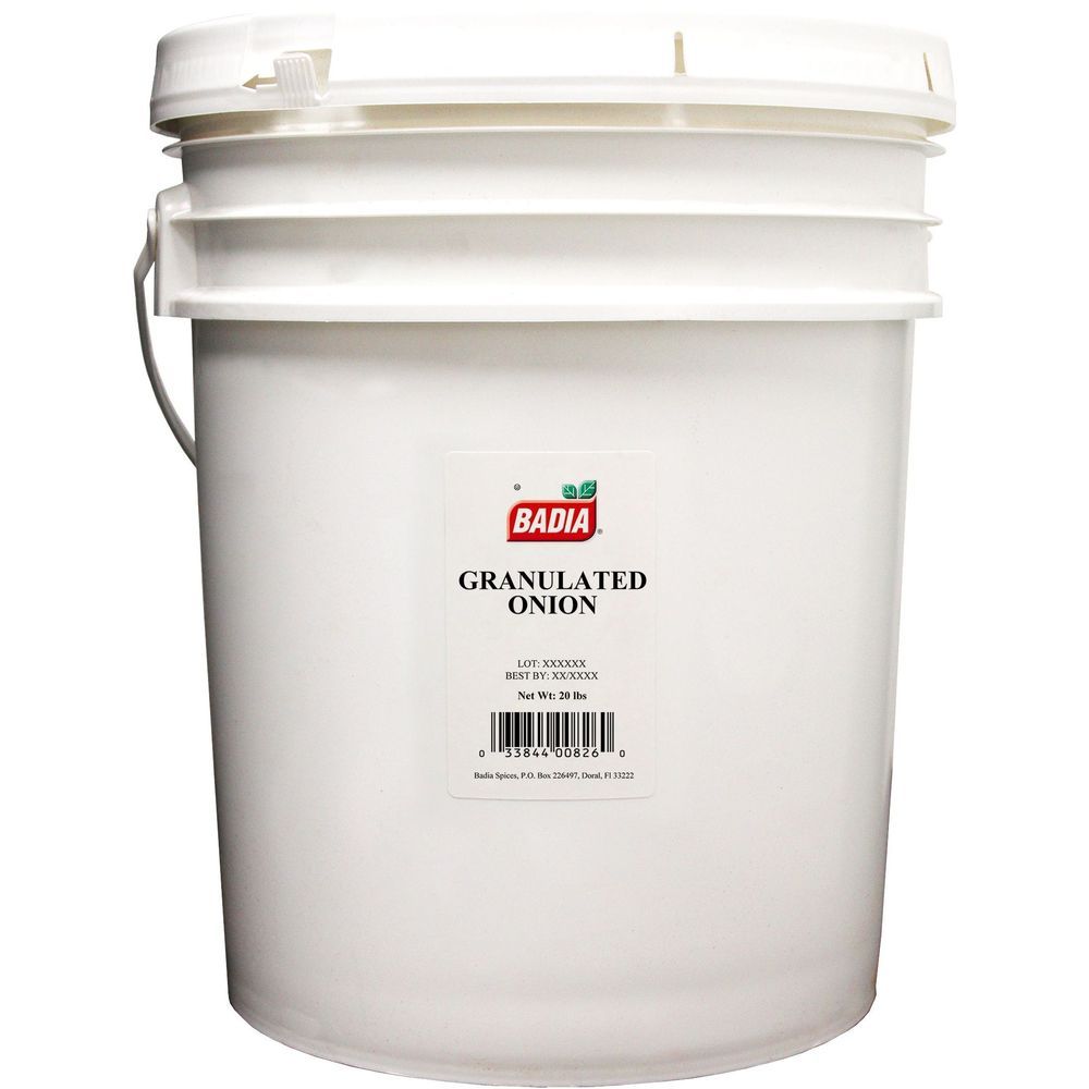 Badia Granulated Onion, 20 Pound