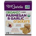 Organic 3 Seed Parmesan and Garlic Cracker