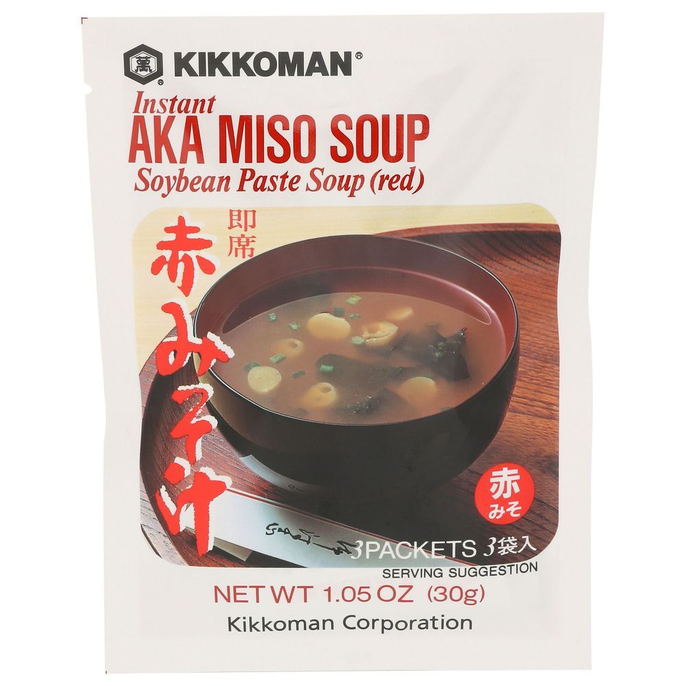 Kikkoman Instant Red Aka Miso Soup, 1.05 Ounce -- 12 Per Case