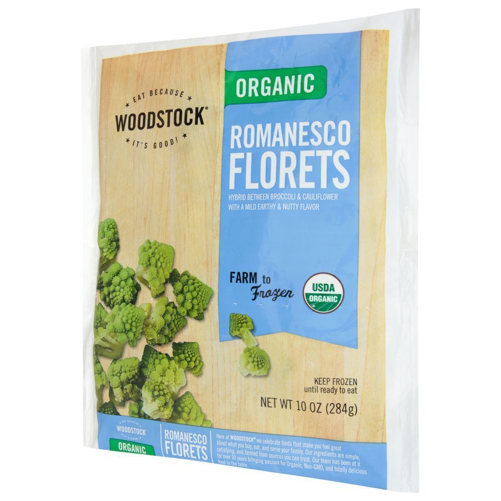 Woodstock Organic Romanesco Florets, 10 Ounce -- 12 Per Case
