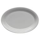 11.625 x 8.875 x 1.5 inch White Medium Oval Serving Platter