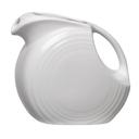 2 Quart White Large Disk Pitcher