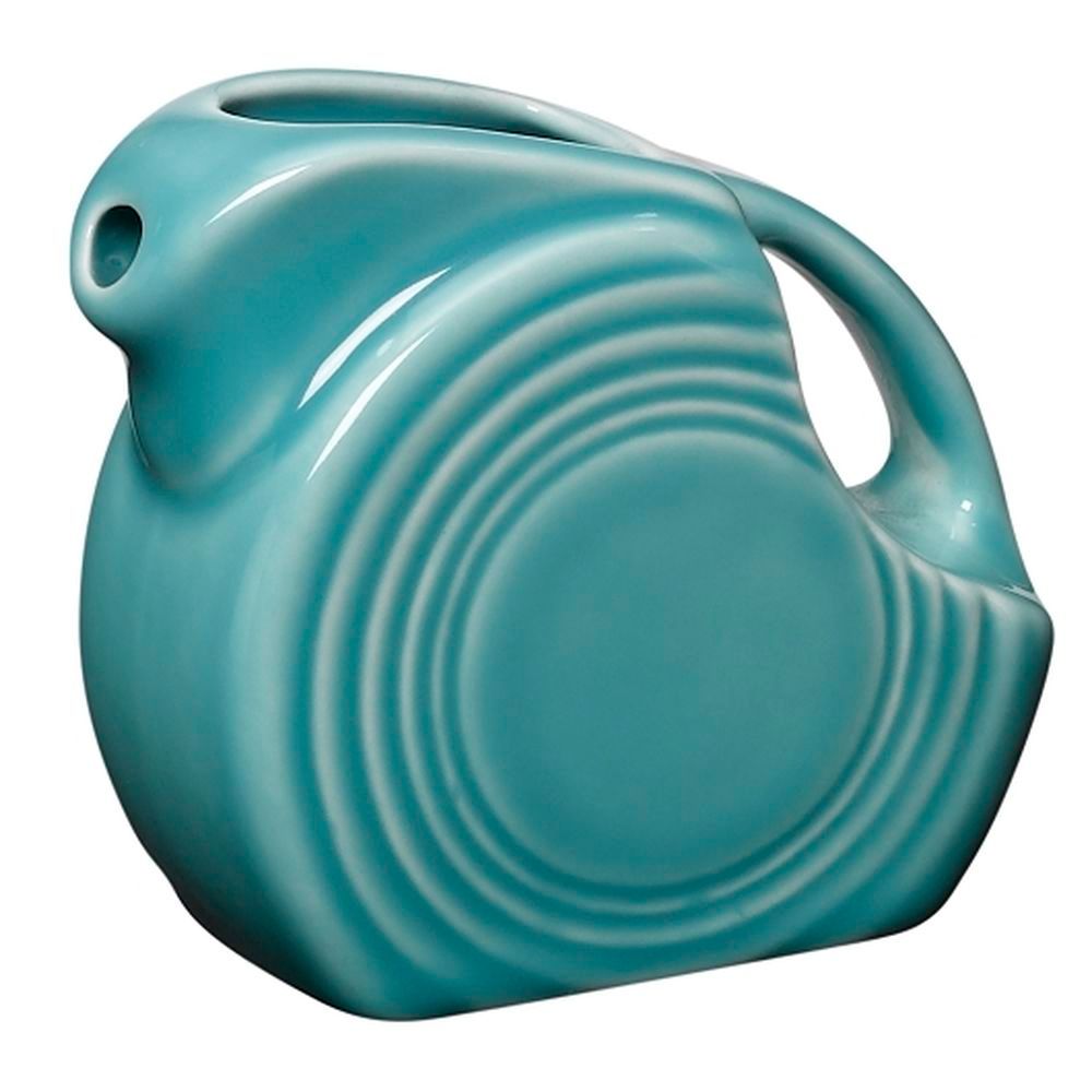 Fiesta 5 Ounce Turquois Mini Disk Pitcher, 4 Count