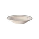 Green Band China 12.75 Ounce Rolled Edge Rim Soup Bowl, 24 count