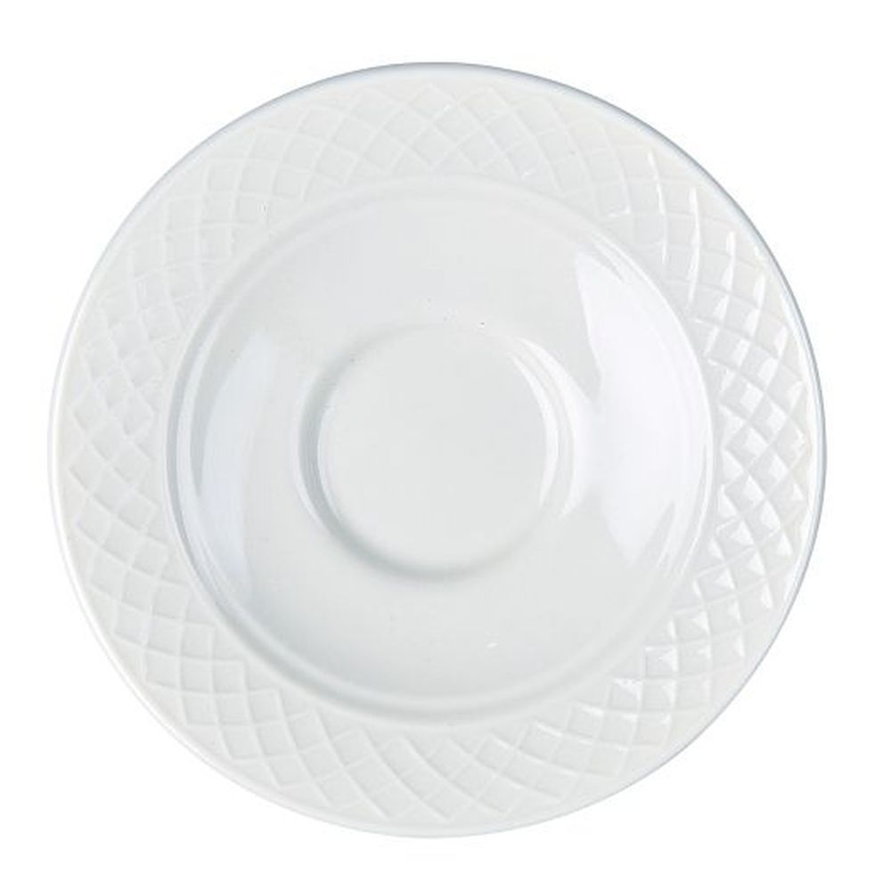 Homer Laughlin Kensington China 5 5/8 Inch Saucer, 36 Count