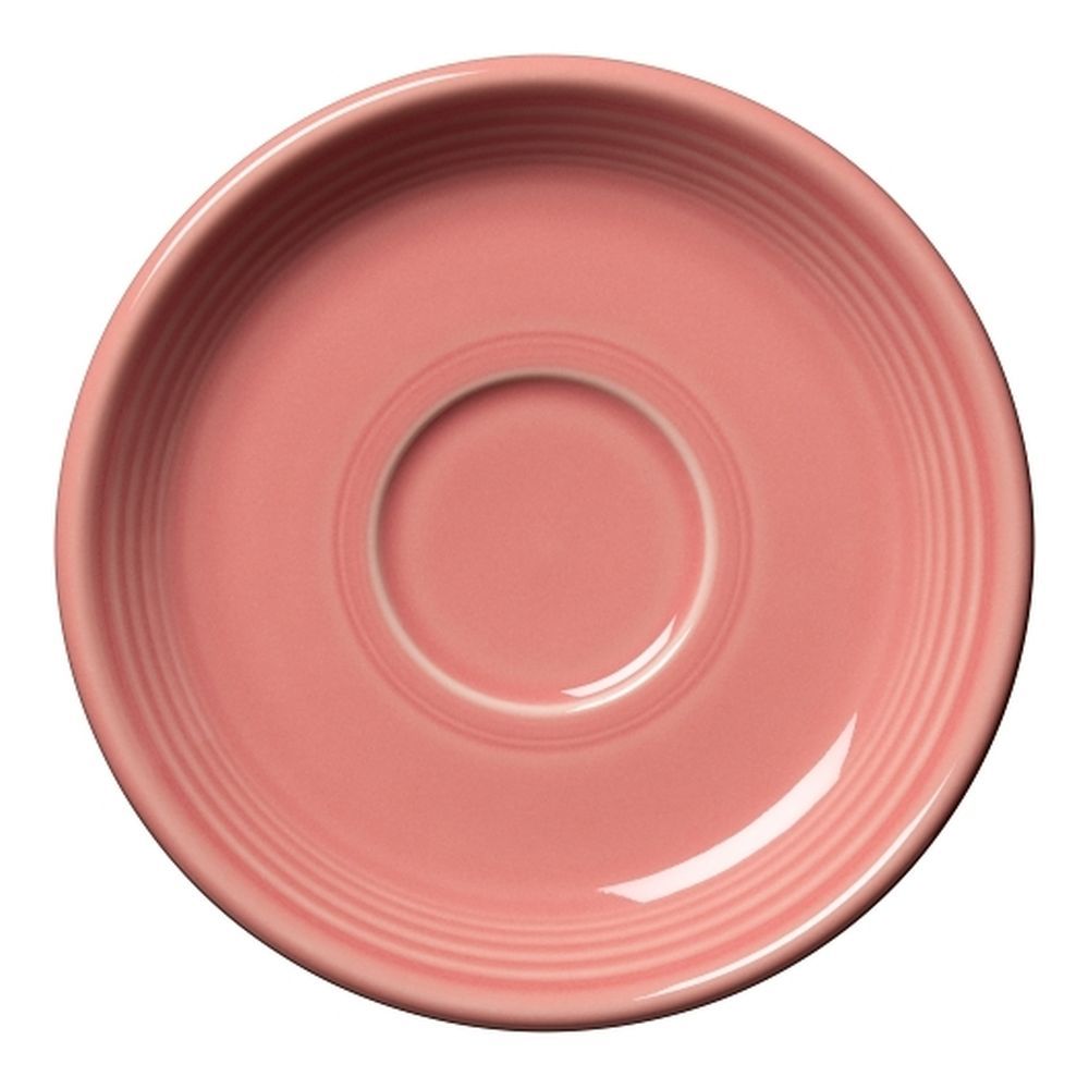 Fiesta 5.875 Inch Peony New Retired Classic Rim Saucer, 12 Count
