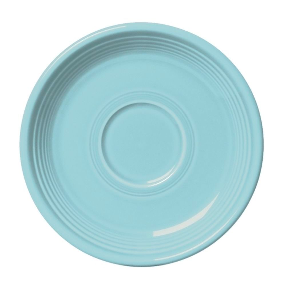 Fiesta 5.875 Inch Sky New Retired Classic Rim Saucer, 12 Count