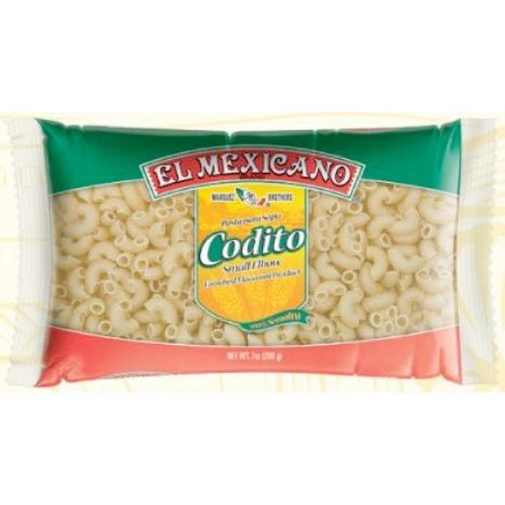 El Mexicano Elbow Pasta, 7 Ounce -- 20 Per Case