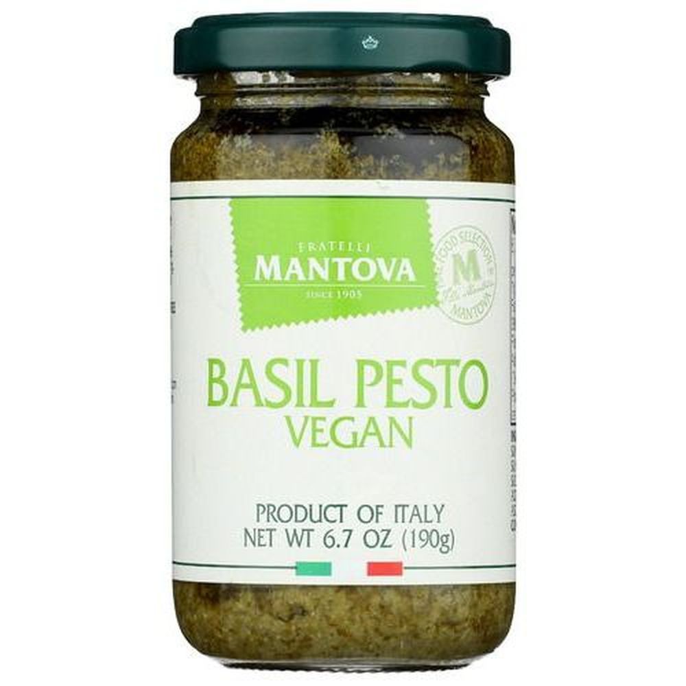 Mantova Vegan Basil Pesto, 6.5 Ounce -- 6 Per Case
