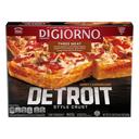 Detroit Style Crust Three Meat Pizza