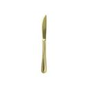 Colgate PVD Gold 8.9 inch 18/0 Stainless Steel Dinner Knife