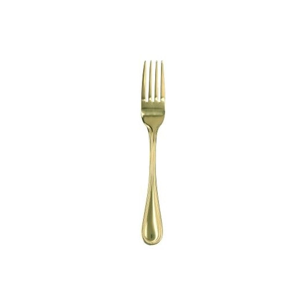 Colgate PVD Gold 8.12 inch 18/0 Stainless Steel European Dinner Fork