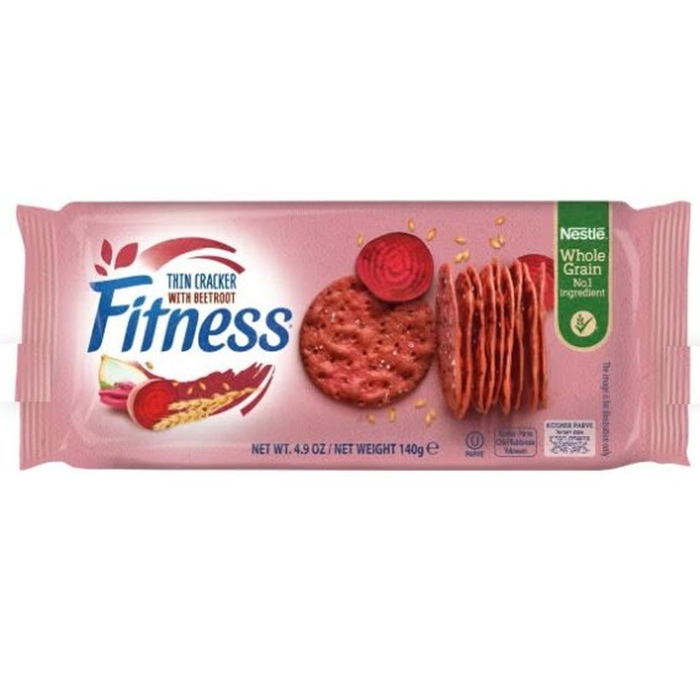 Fitness Thin Beetroot Cracker, 4.9 Ounce -- 16 Per Case