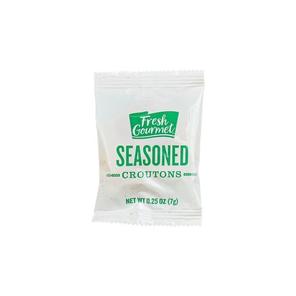 Sugar Foods Fresh Gourmet Seasoned Crouton Cube, 0.25 Ounce -- 250 per case.