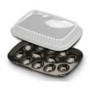 D and W Fine Pack Pet Black 12 Egg Tray with Dome Lid -- 328 per case.