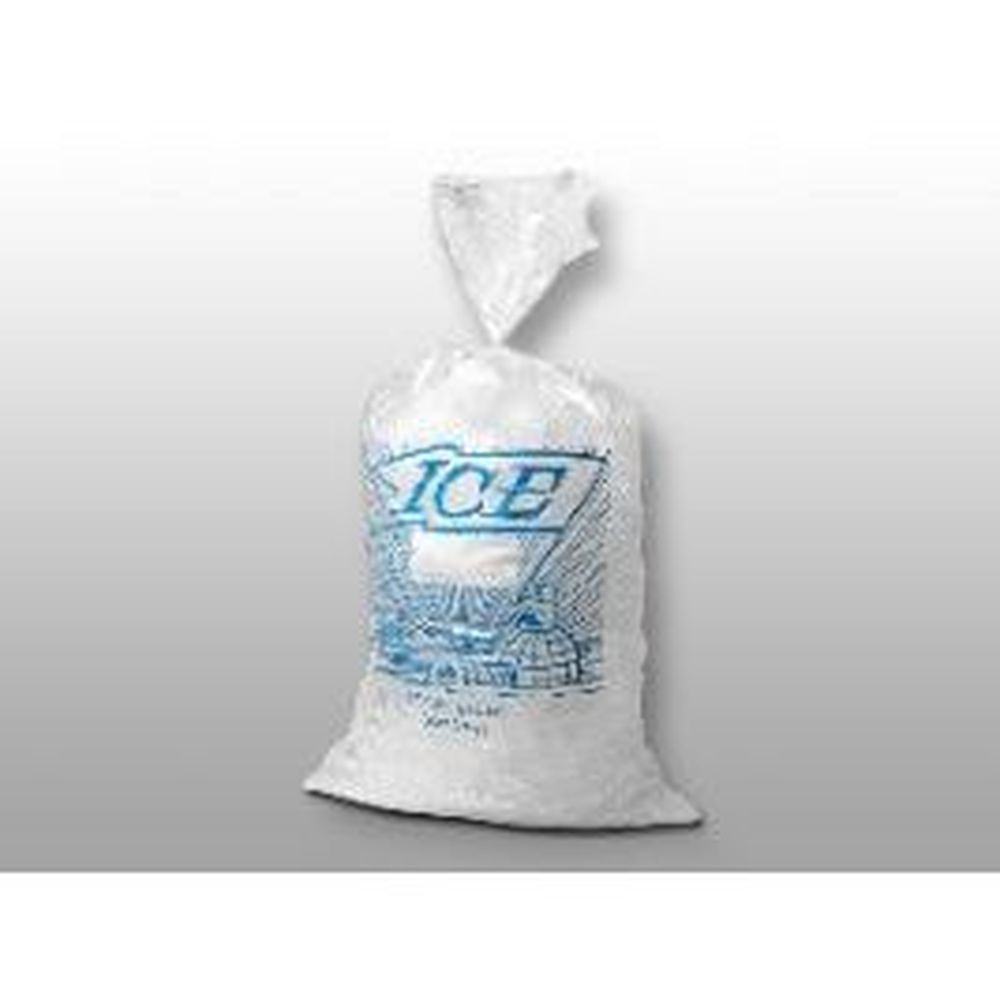 Elkay Plastics Clear 2 Mil Printed Ice Bag, 15 X 30 Inch -- 500 Per Case