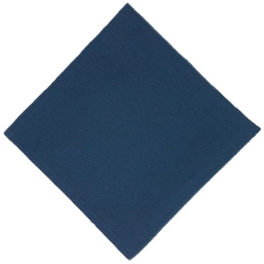 Ctc Navy Spun Poly Napkin, 20 X 20 Inch -- 12 Per Case