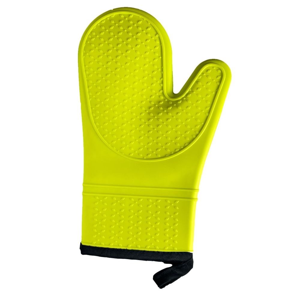 Lime Green Silicone Mitts 13 inch