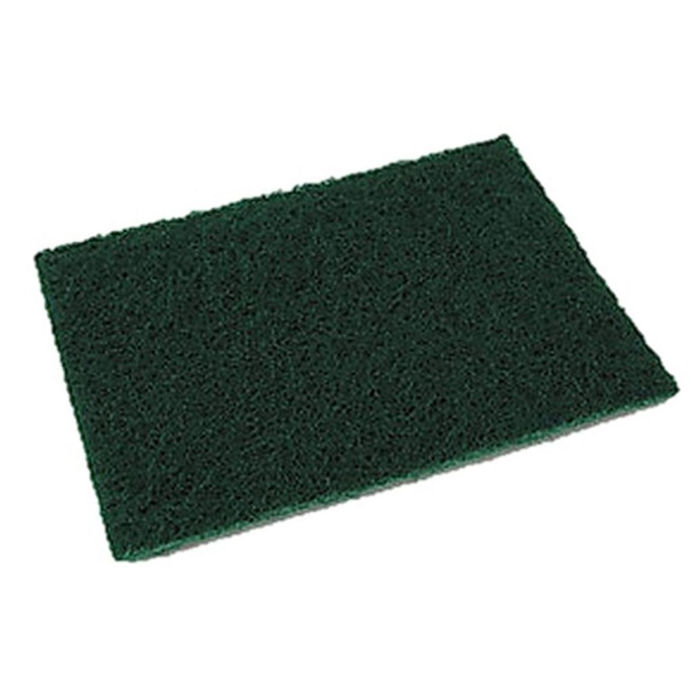 Ctc Green Medium Duty Antimicrobial Scour Pad -- 20 Per Case