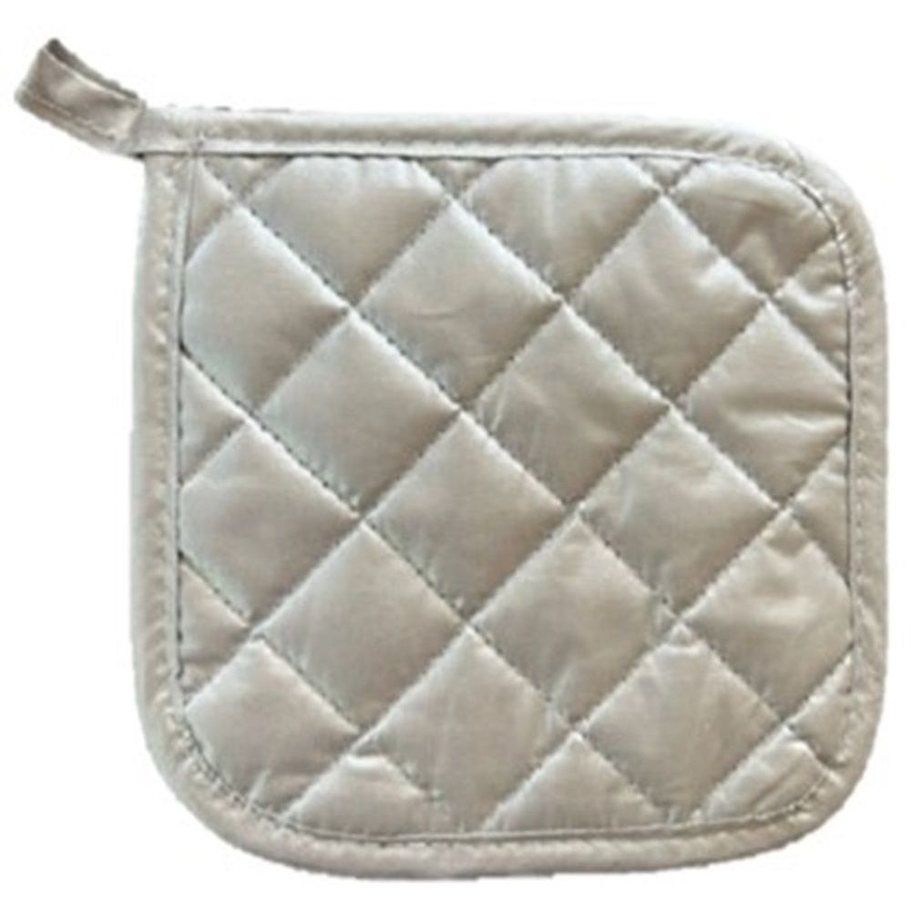 Ctc Silver Non-stick Silicon Square Pot Holder, 7 Inch -- 2 Per Case