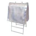 Frosted Clear HDPE Plain Stock Saddle Bag