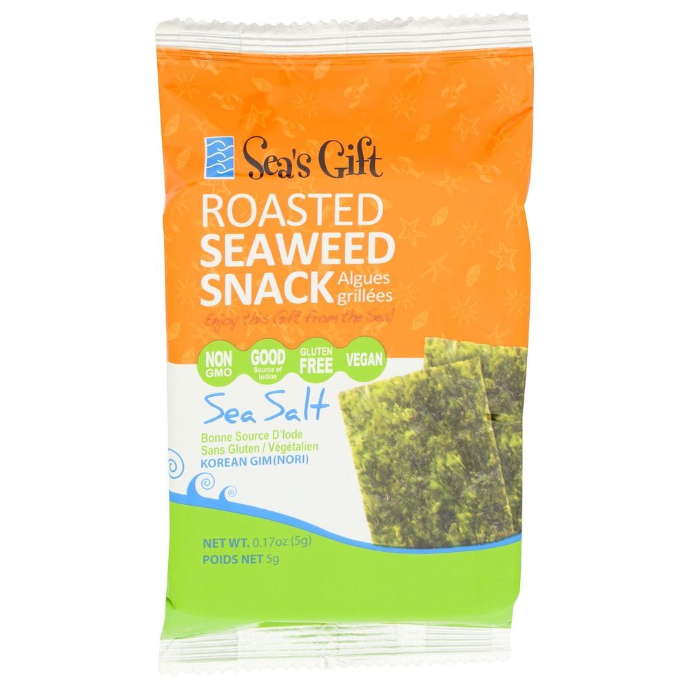 Sea's Gift Roasted Seaweed Snack, 0.17 Ounce -- 12 Per Case
