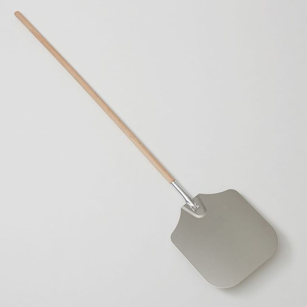 American Metalcraft Aluminum Small Blade Pizza Peel With Wood Handle, 66 Inch Overall Length