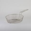 American Metalcraft Round Tinned Steel Coarse Mesh Culinary Basket, 12 inch Dia