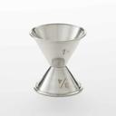 American Metalcraft Stainless Steel Jigger, 0.75 and 1.25 Ounce