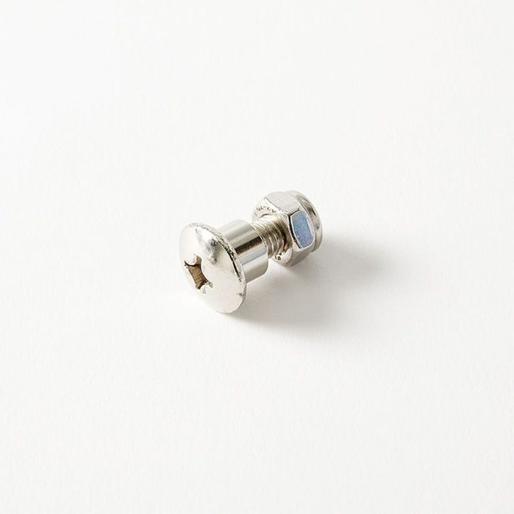American Metalcraft Stainless Steel Axle Assembly With Screw Bushing And Lock Nut