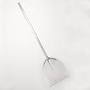 American Metalcraft Deluxe All Aluminum Pizza Peel with Linear Perforated Medium Blade, 63.5 inch Overall Length