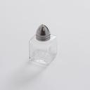American Metalcraft Glass Salt and Pepper Shaker, 1/2 Ounce