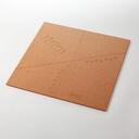 American Metalcraft Pizza Slice Cutting Guide Board for 6 Slices