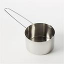 American Metalcraft Stainless Steel 1 1/2 Cup Measuring Cup with 6 inch Handle