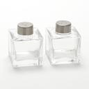American Metalcraft Square Glass Salt and Pepper Set, 2 Ounce -- 1 set
