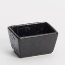 American Metalcraft Black Porcelain Sugar Packet Holder, 5 Ounce