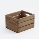 American Metalcraft Vintage Wood Caddy, 7 1/2 inch Length