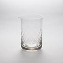 American Metalcraft Hand Cut Diamond Cocktail Mixing Glass, 20 Ounce