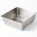 American Metalcraft Satin Finish Stainless Steel Square Bowl, 254 Ounce Capacity