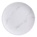 American Metalcraft Mix and Matte Collection Melamine Marble Round Coupe Plate, 9 inch Length