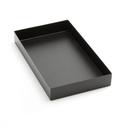 American Metalcraft Black Twilight Rectangular Market Tray, 9 inch Width